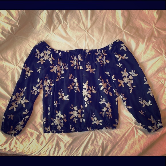 Aeropostale Tops - Aeropostale Off The Shoulder Shirt :)